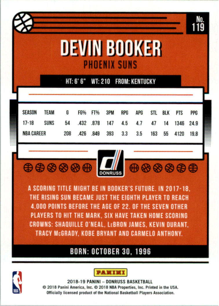 2018-19 Donruss Basketball Card Pick (Base) - Picture 235 of 388