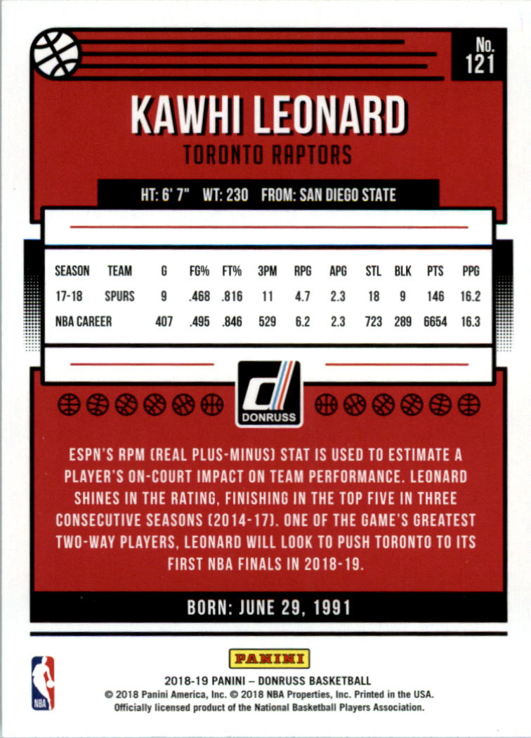 2018-19 Donruss Basketball Card Pick (Base) - Picture 239 of 388