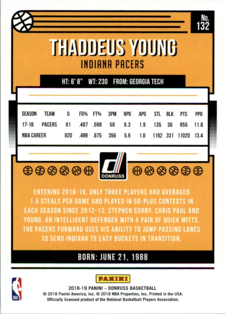 2018-19 Donruss Basketball Card Pick (Base) - Picture 261 of 388