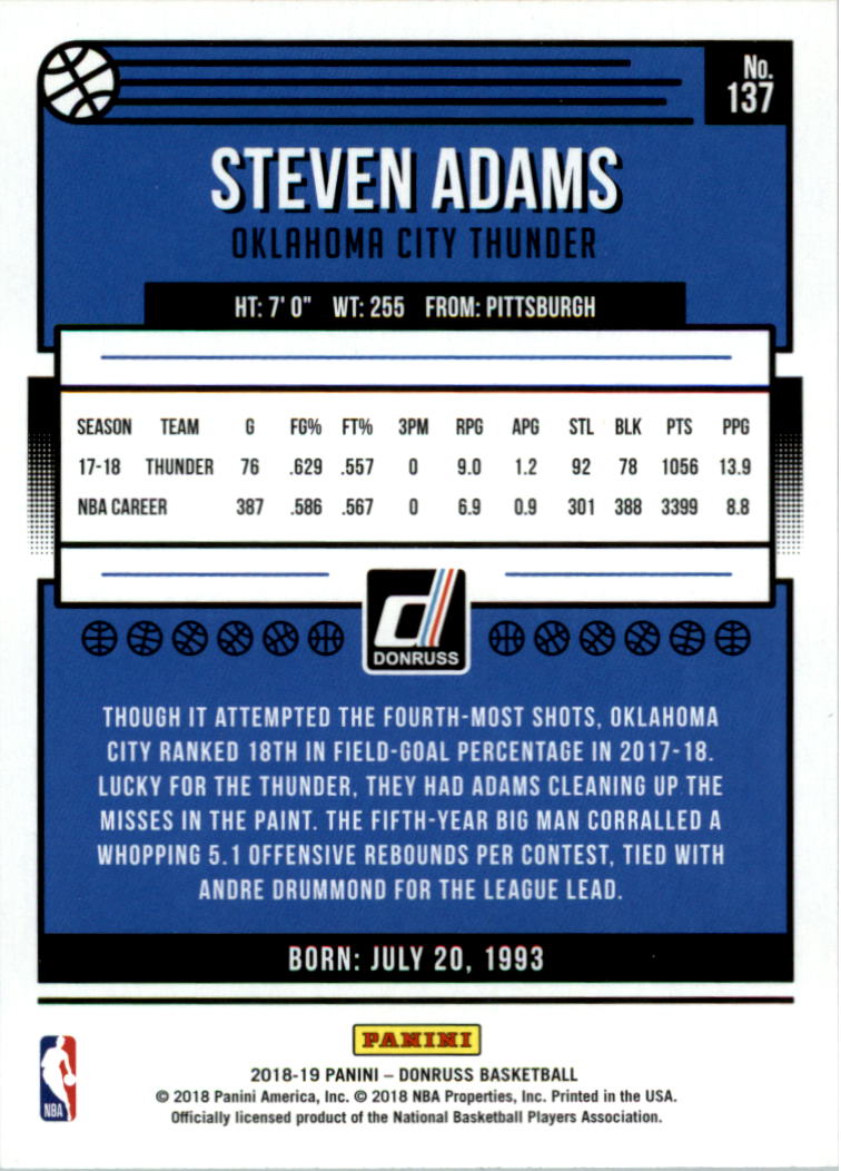 2018-19 Donruss Basketball Card Pick (Base) - Picture 271 of 388