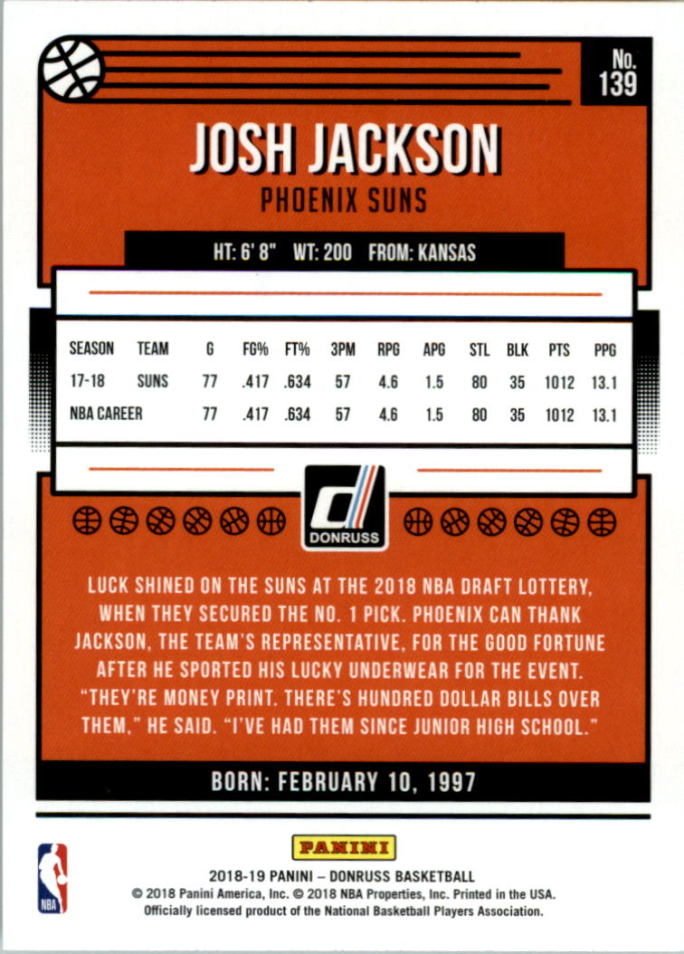2018-19 Donruss Basketball Card Pick (Base) - Picture 275 of 388