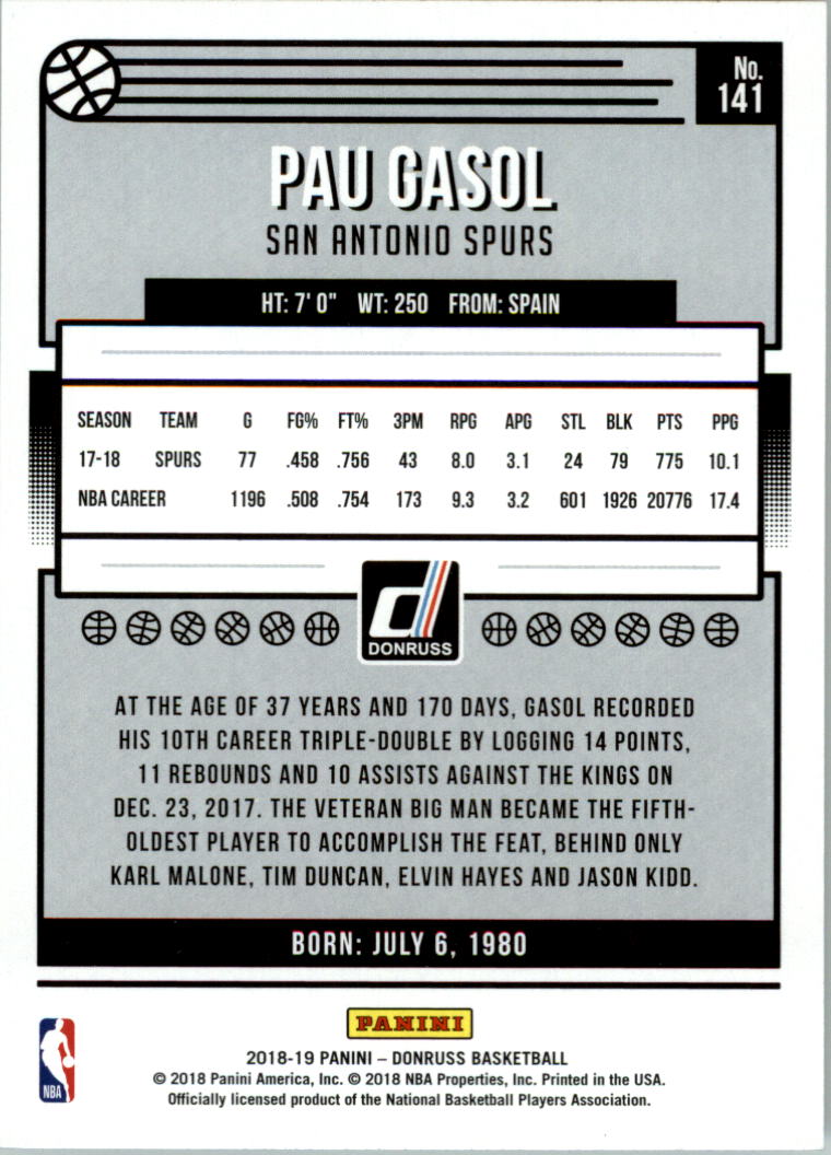2018-19 Donruss Basketball Card Pick (Base) - Picture 279 of 388