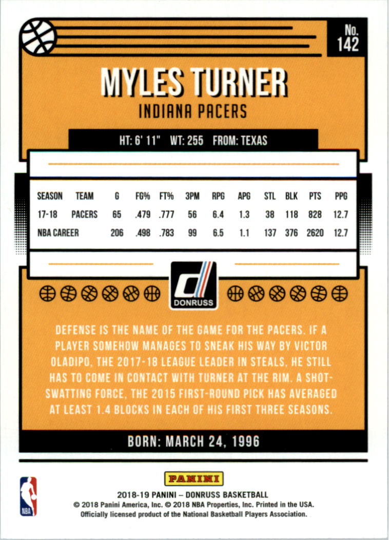 2018-19 Donruss Basketball Card Pick (Base) - Picture 281 of 388