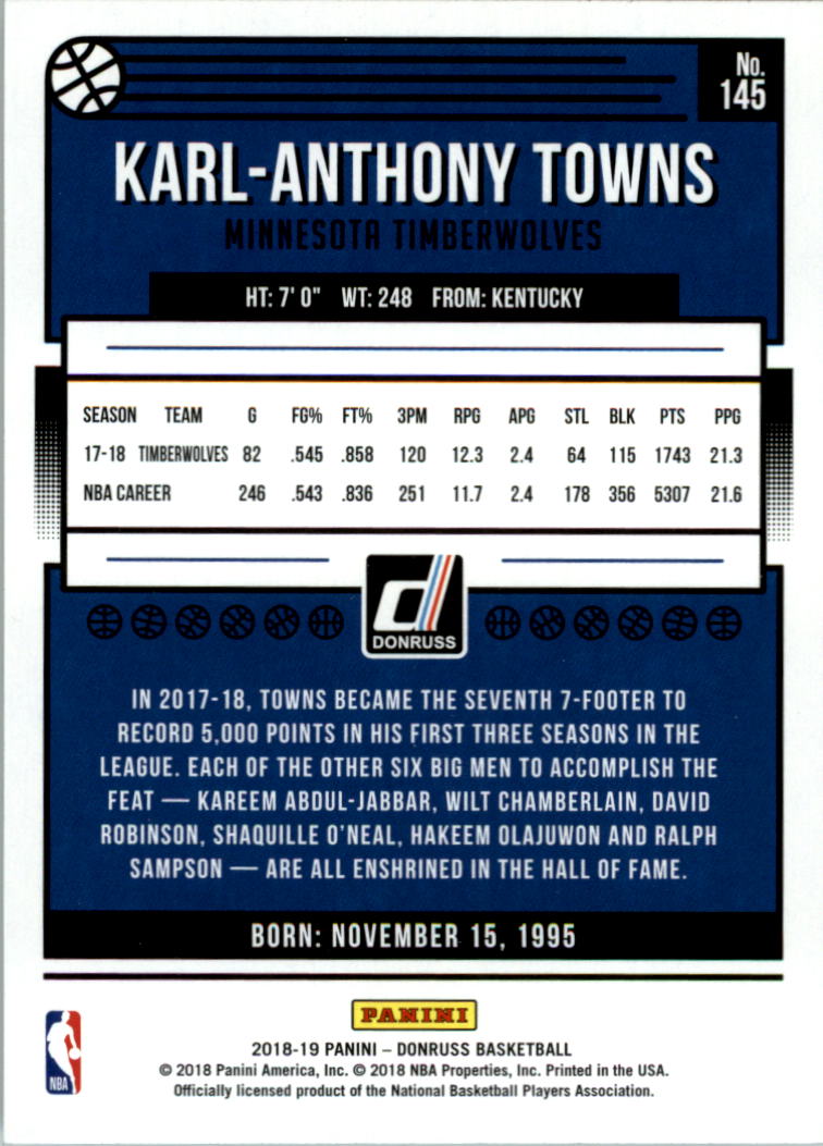 2018-19 Donruss Basketball Card Pick (Base) - Picture 287 of 388