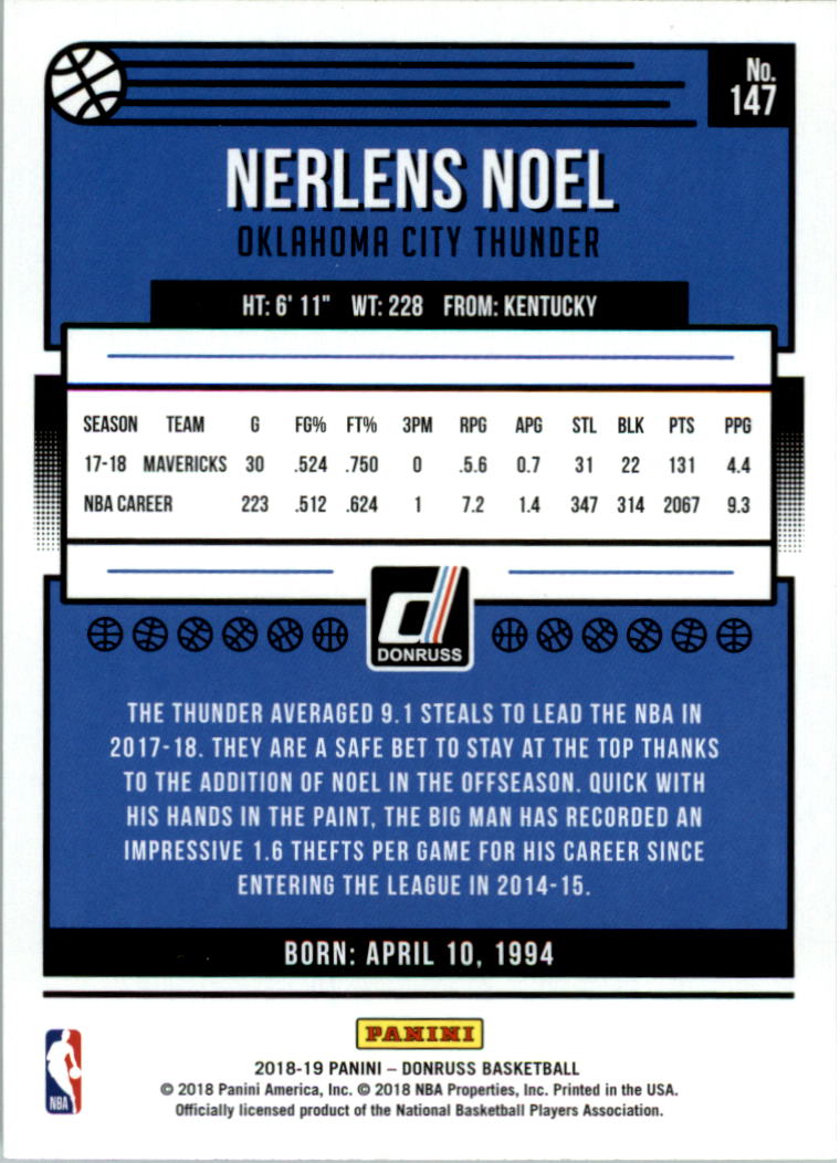 2018-19 Donruss Basketball Card Pick (Base) - Picture 291 of 388