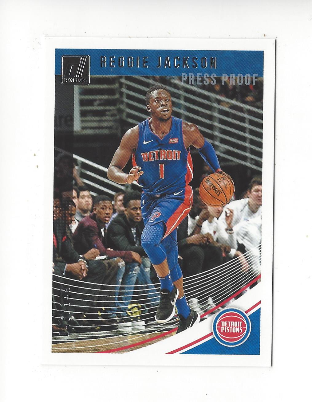 2018-19 Donruss Press Proof Silver #110 Reggie Jackson