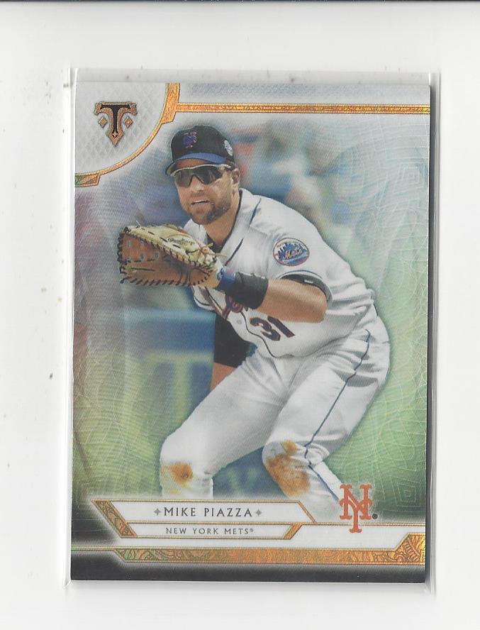 2018 Topps Triple Threads #85 Mike Piazza