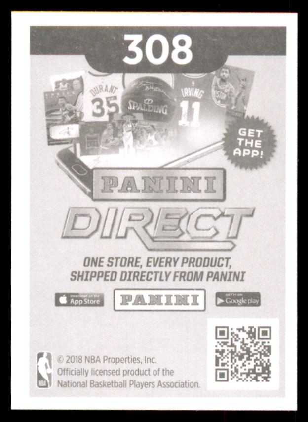 2018-19 Panini Stickers #308 Derrick Rose back image