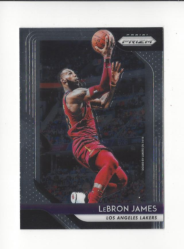 2018-19 Panini Prizm #6 LeBron James