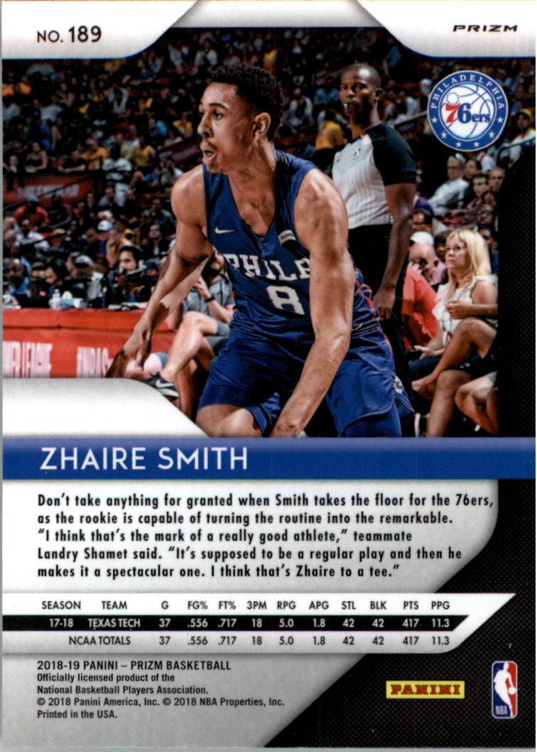 2018-19 Panini Prizm Prizms Fast Break Basketball Card Pick (Inserts)