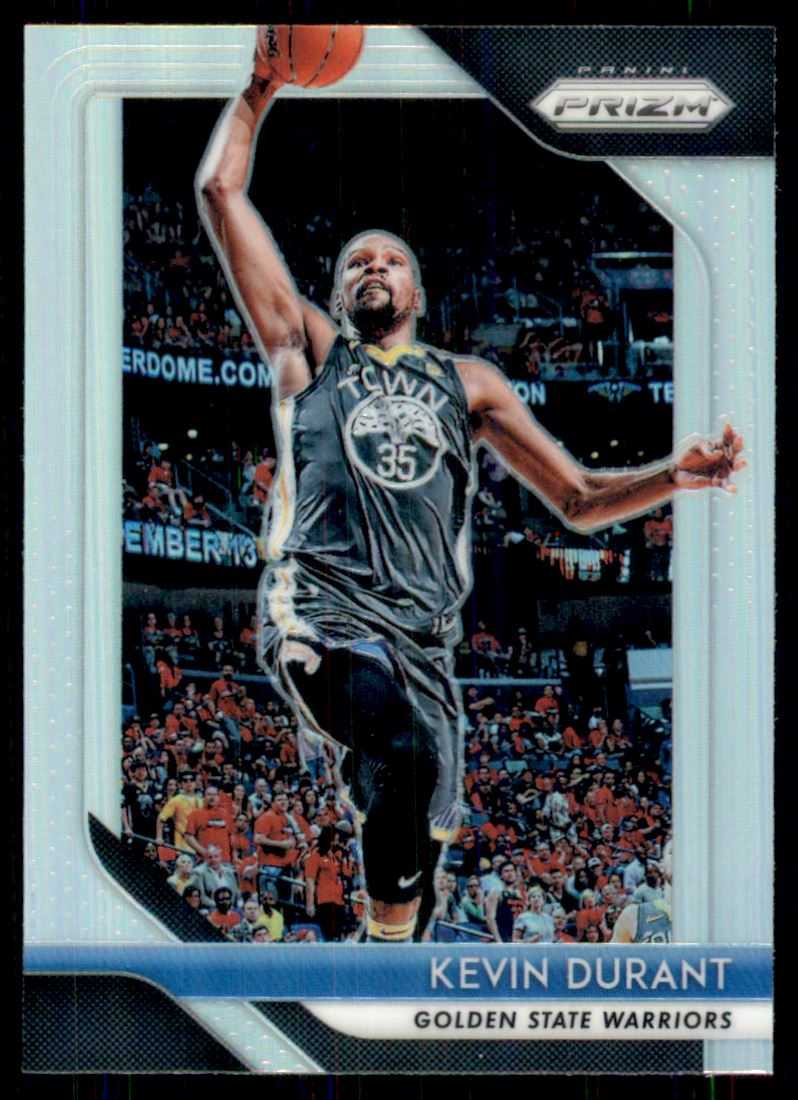 2018-19 Panini Prizm Prizms Silver #252 Kevin Durant