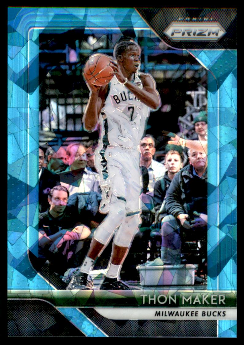 2018-19 Panini Prizm Prizms Blue Ice #27 Thon Maker