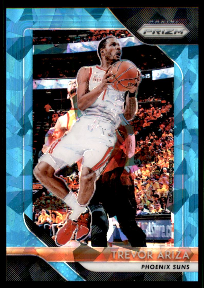 2018-19 Panini Prizm Prizms Blue Ice #41 Trevor Ariza