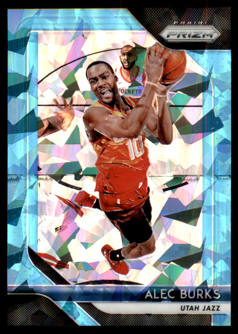 2018-19 Panini Prizm Prizms Blue Ice #203 Alec Burks