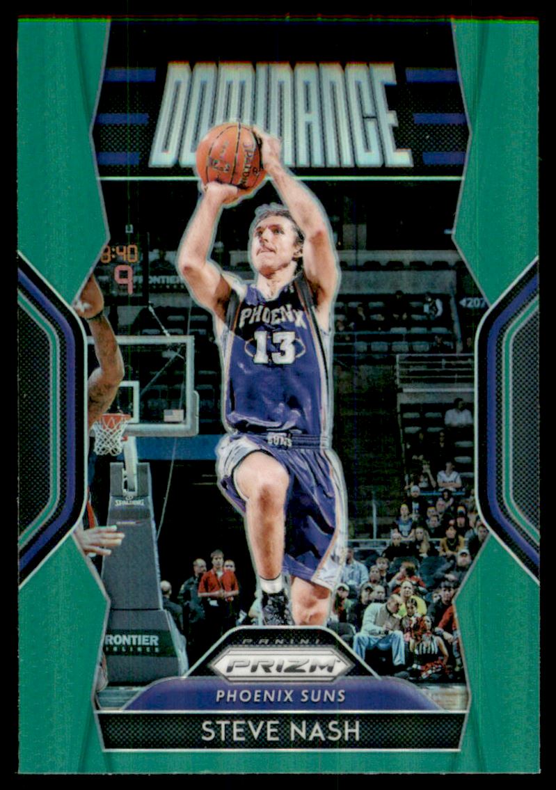 2018-19 Panini Prizm Dominance Prizms Green #11 Steve Nash
