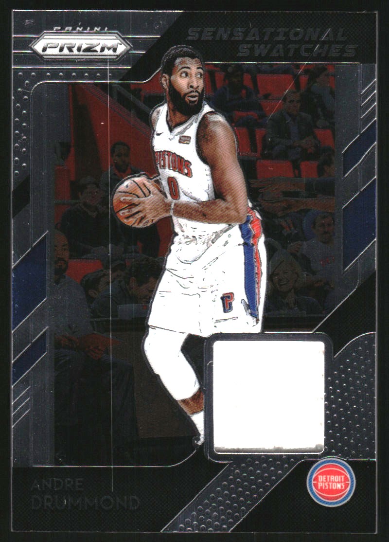 2018-19 Panini Prizm Sensational Swatches #42 Andre Drummond