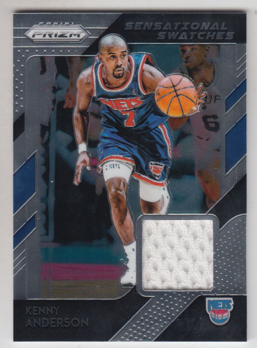 2018-19 Panini Prizm Sensational Swatches #58 Kenny Anderson