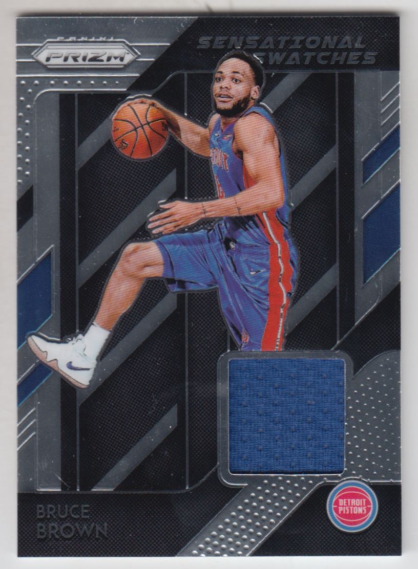 2018-19 Panini Prizm Sensational Swatches #63 Bruce Brown
