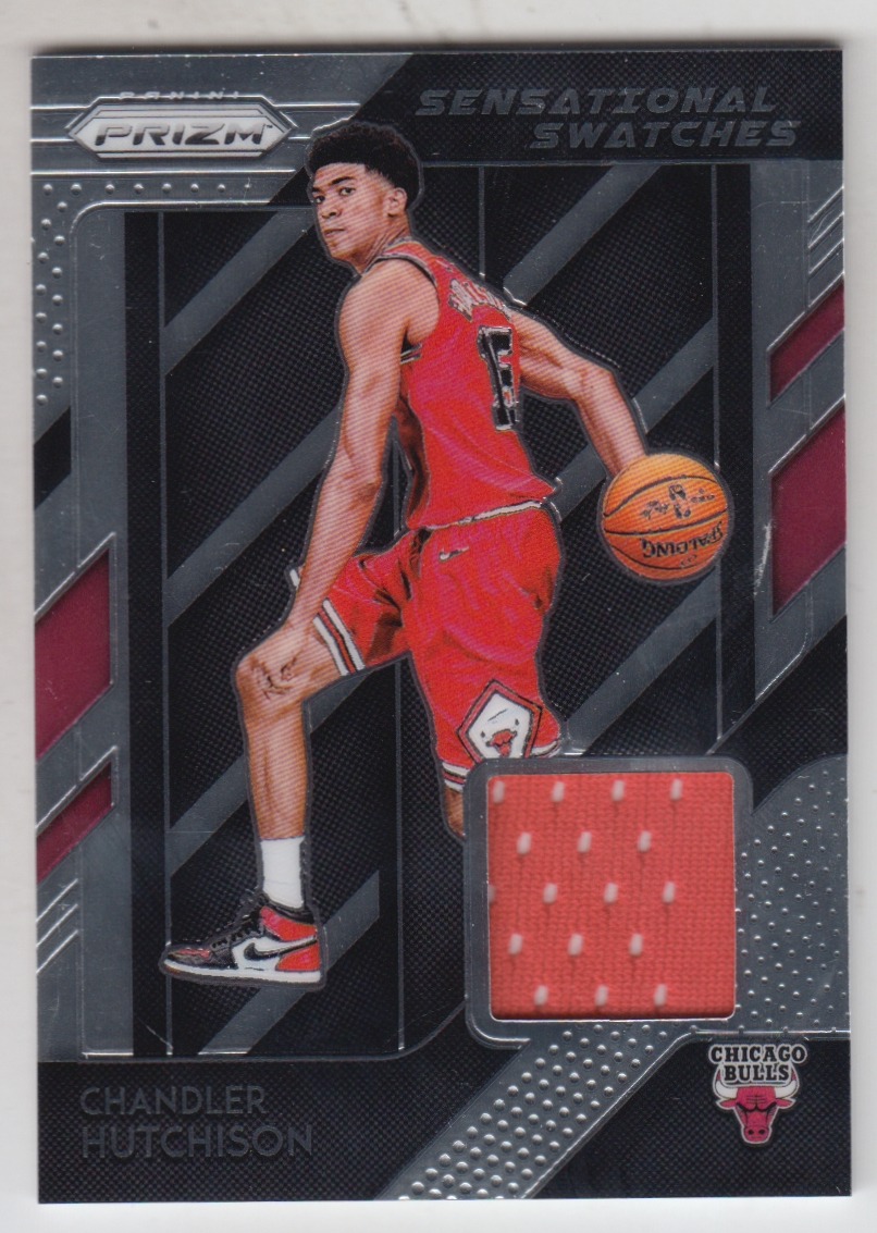 2018-19 Panini Prizm Sensational Swatches #64 Chandler Hutchison