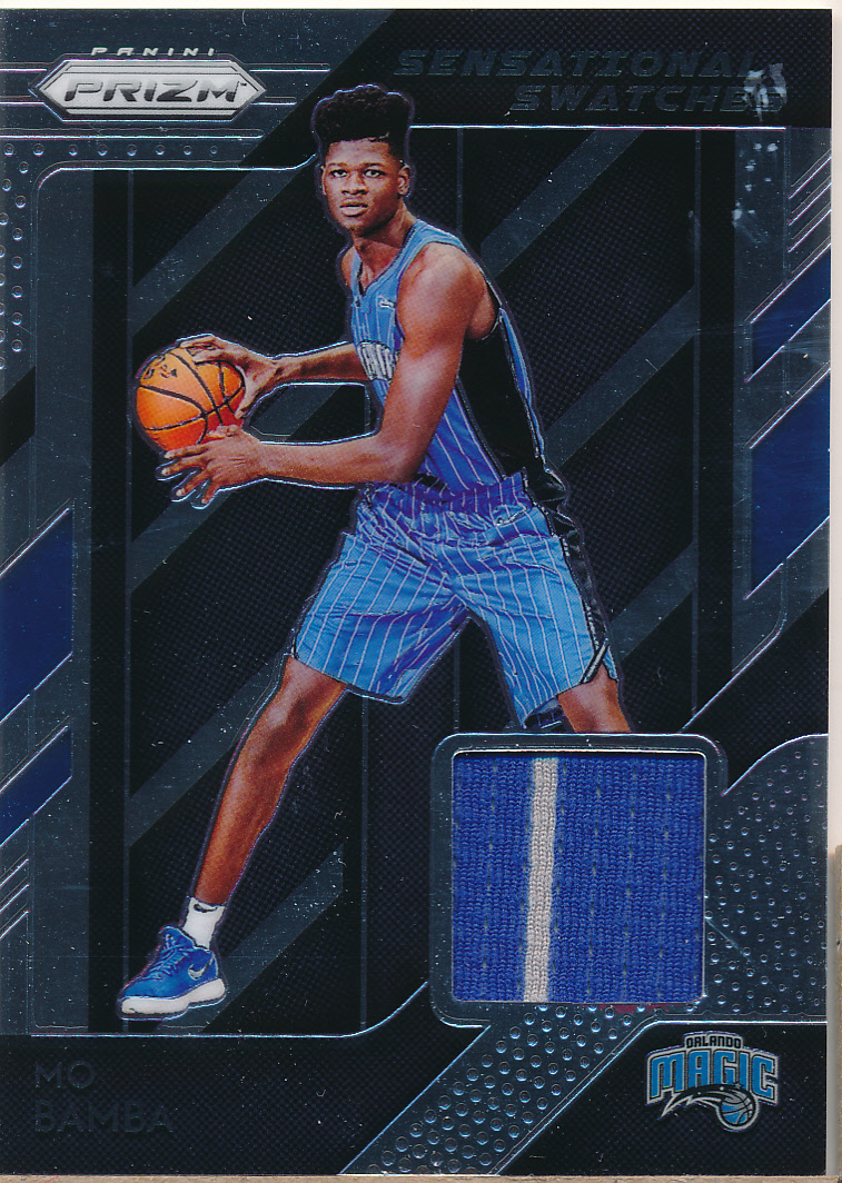 2018-19 Panini Prizm Sensational Swatches #91 Mo Bamba