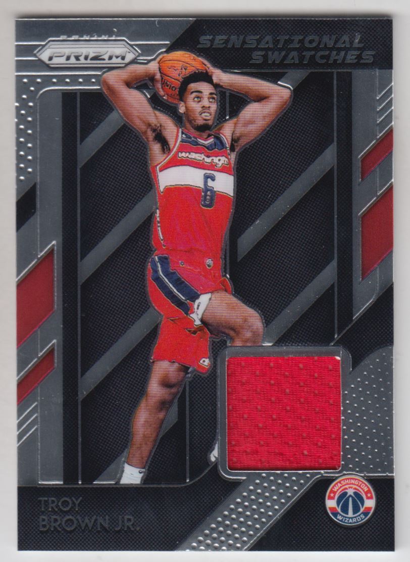 2018-19 Panini Prizm Sensational Swatches #98 Troy Brown Jr.
