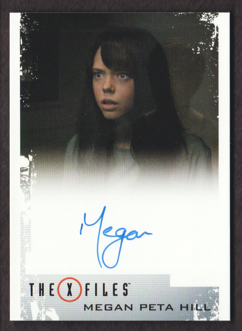 X Files Seasons 10 /& 11 Autograph Card Megan Peta Hill as Molly