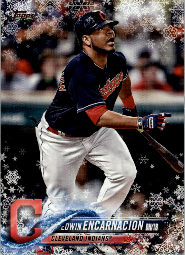 2018 Topps Walmart Holiday Snowflake Baseball Card Pick (Base)