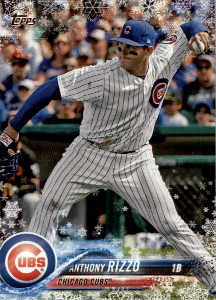 2018 Topps Walmart Holiday Snowflake Baseball Card Pick (Base)