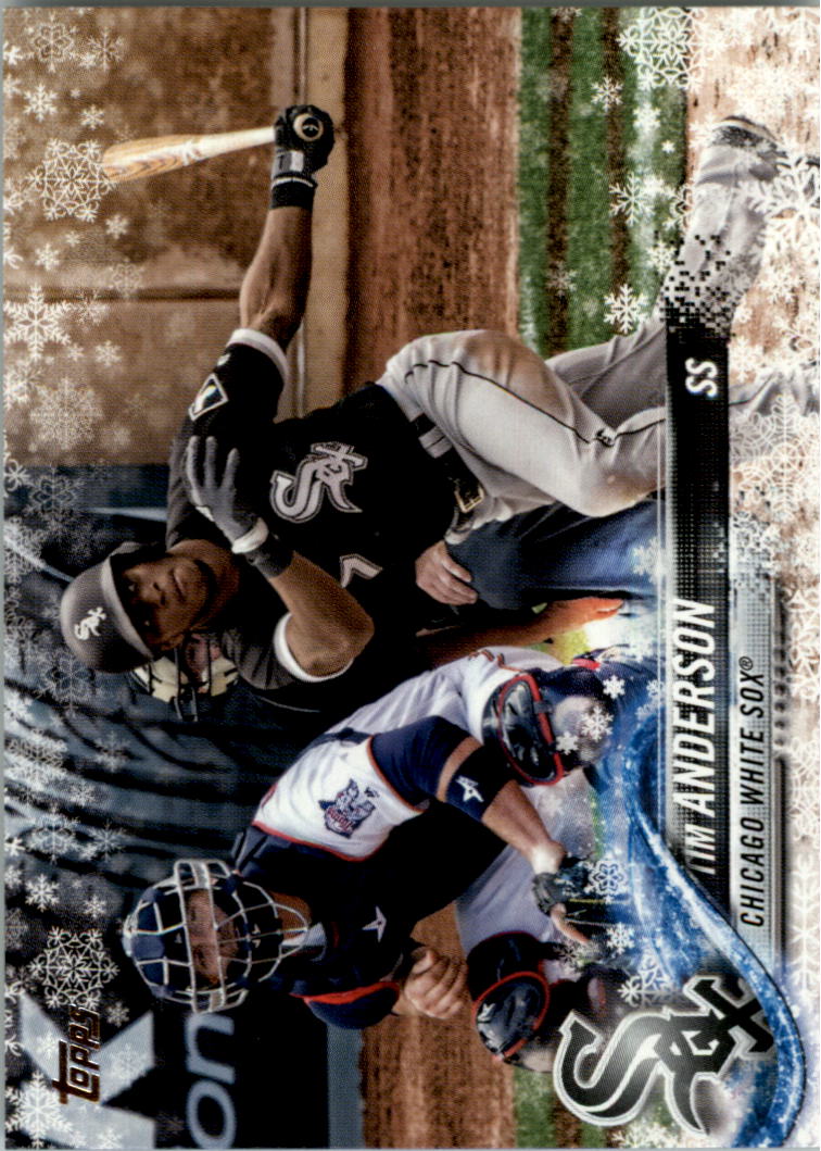 2018 Topps Walmart Holiday Snowflake Baseball Card Pick (Base)