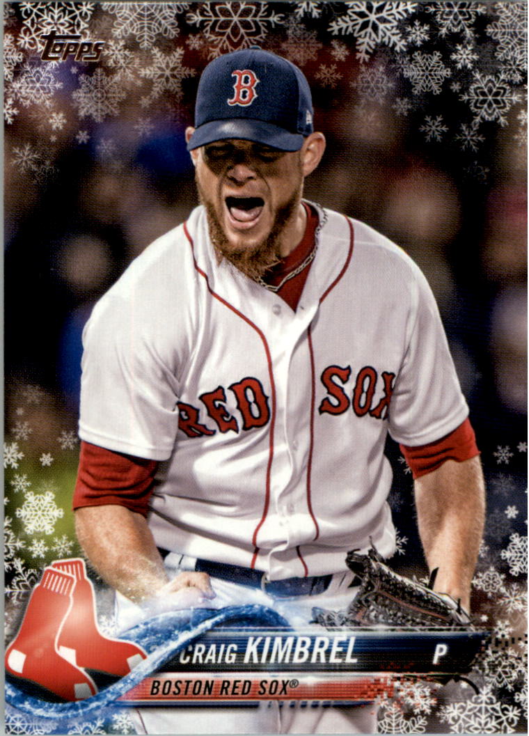 2018 Topps Walmart Holiday Snowflake Baseball Card Pick (Base)