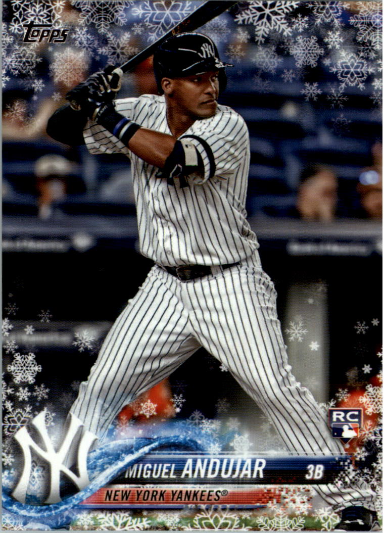 2018 Topps Walmart Holiday Snowflake Baseball Card Pick (Base)