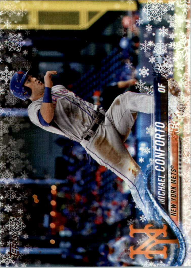 2018 Topps Walmart Holiday Snowflake Baseball Card Pick (Base)