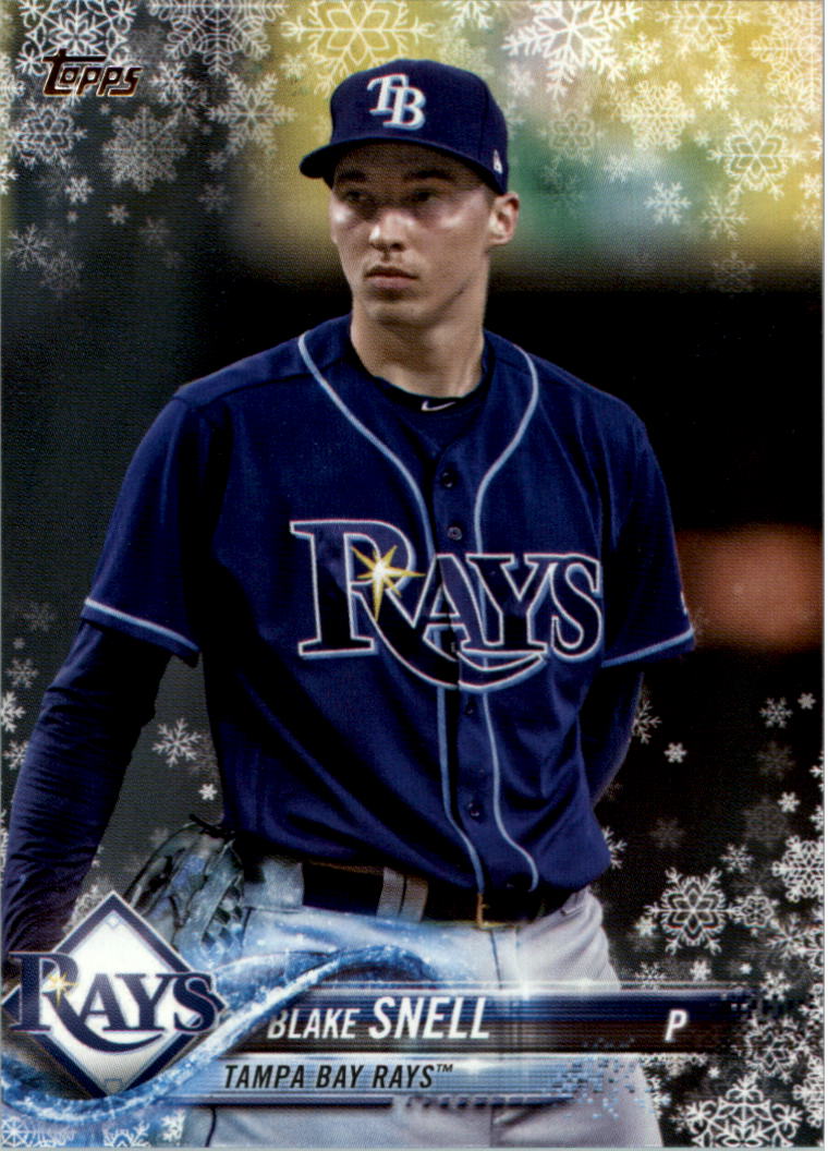 2018 Topps Walmart Holiday Snowflake Baseball Card Pick (Base)