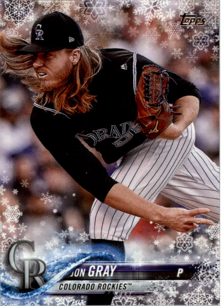 2018 Topps Walmart Holiday Snowflake Baseball Card Pick (Base)