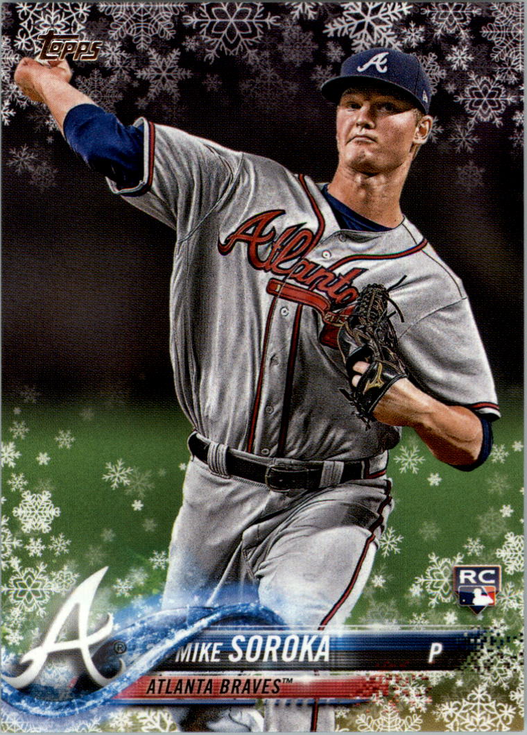 2018 Topps Walmart Holiday Snowflake Baseball Card Pick (Base)