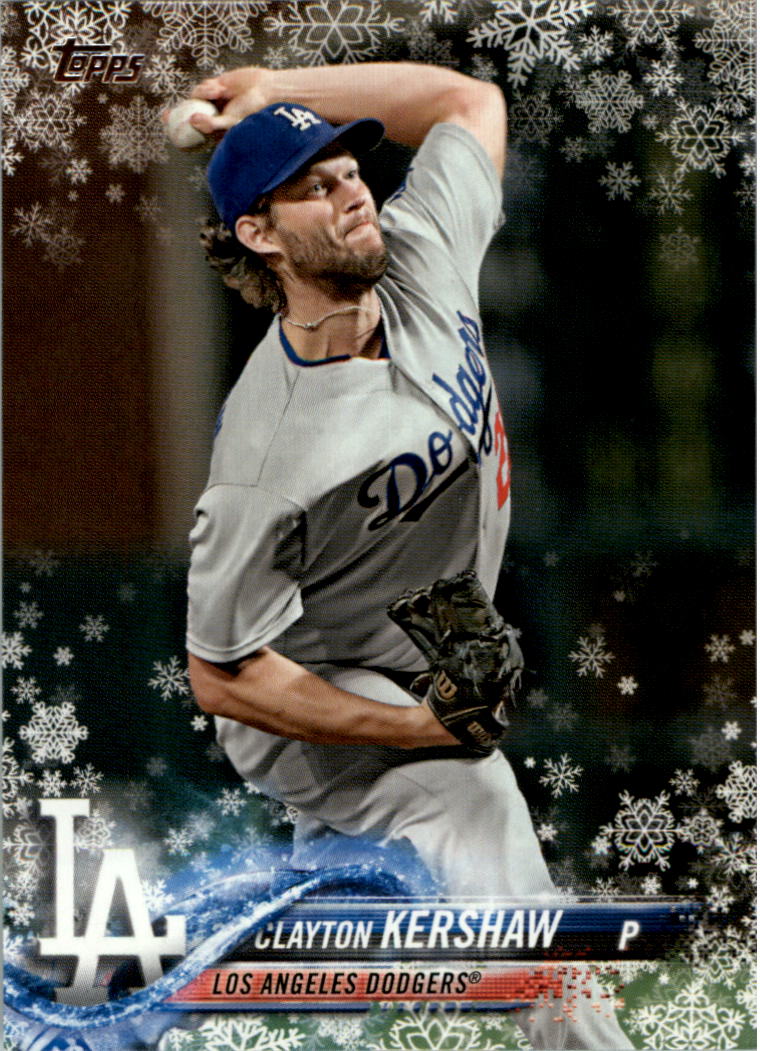 2018 Topps Walmart Holiday Snowflake Baseball Card Pick (Base)