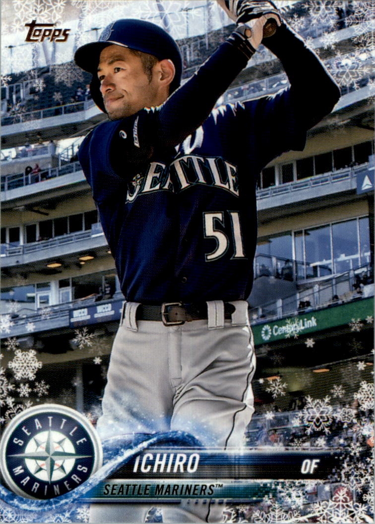 2018 Topps Walmart Holiday Snowflake Baseball Card Pick (Base)