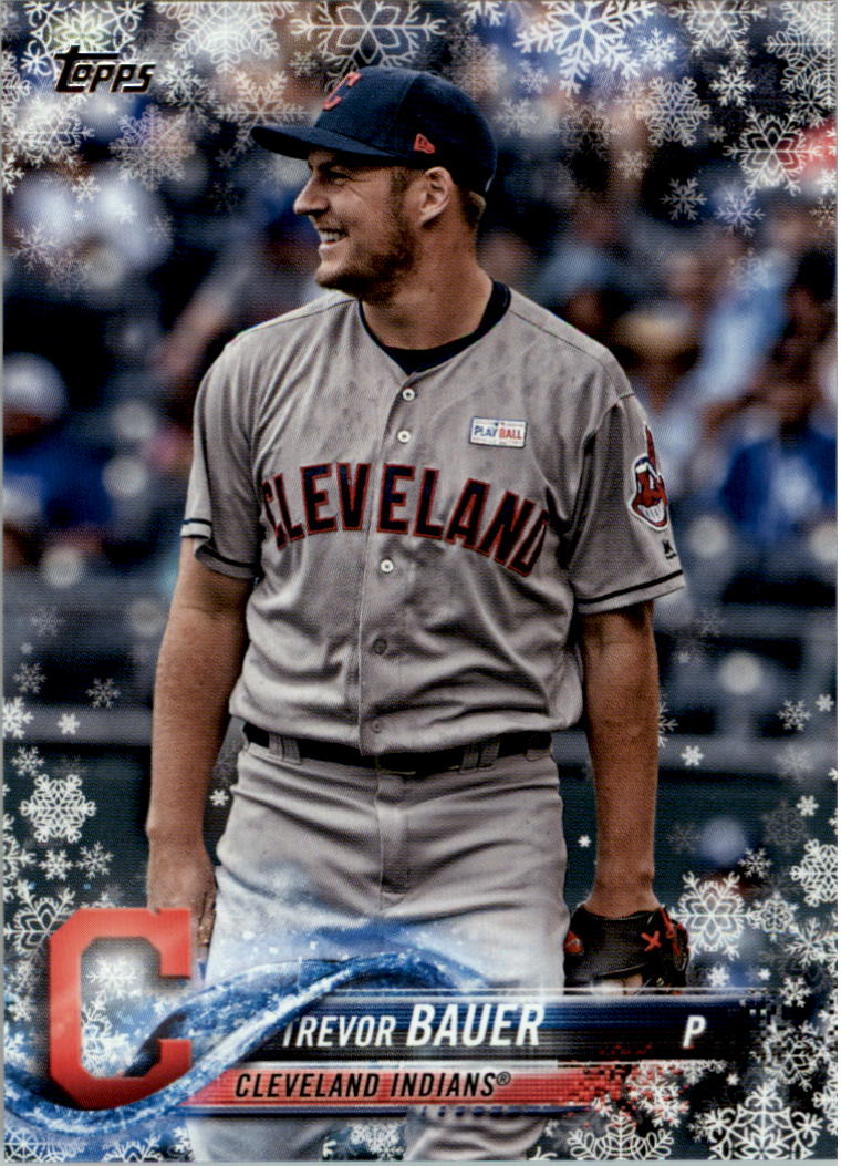 2018 Topps Walmart Holiday Snowflake Baseball Card Pick (Base)