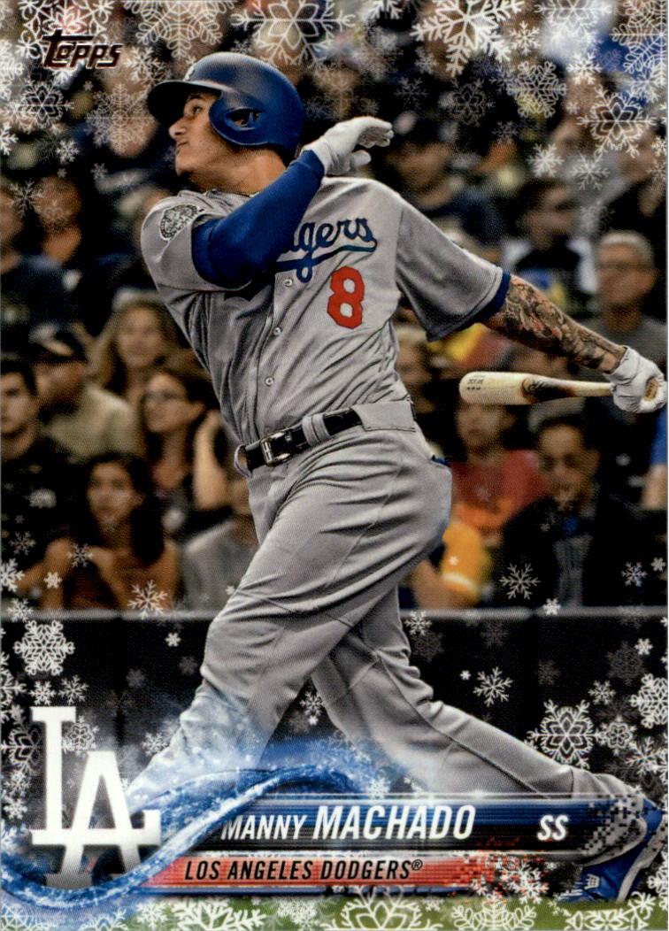 2018 Topps Walmart Holiday Snowflake Baseball Card Pick (Base)