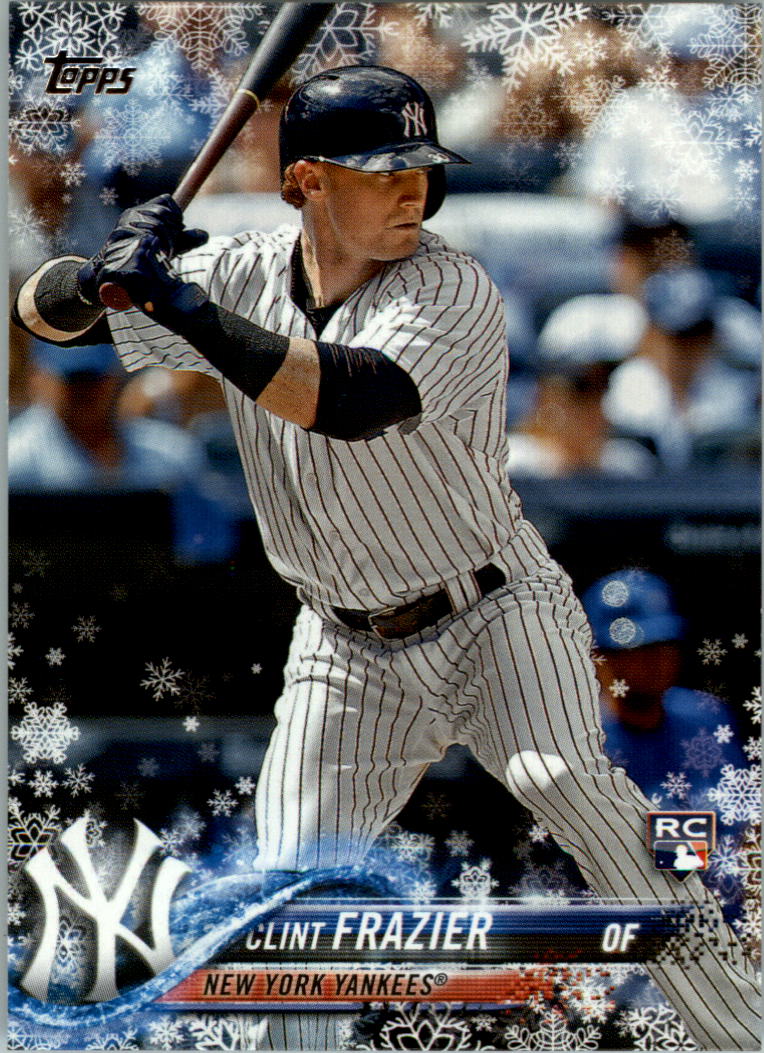 2018 Topps Walmart Holiday Snowflake Baseball Card Pick (Base)