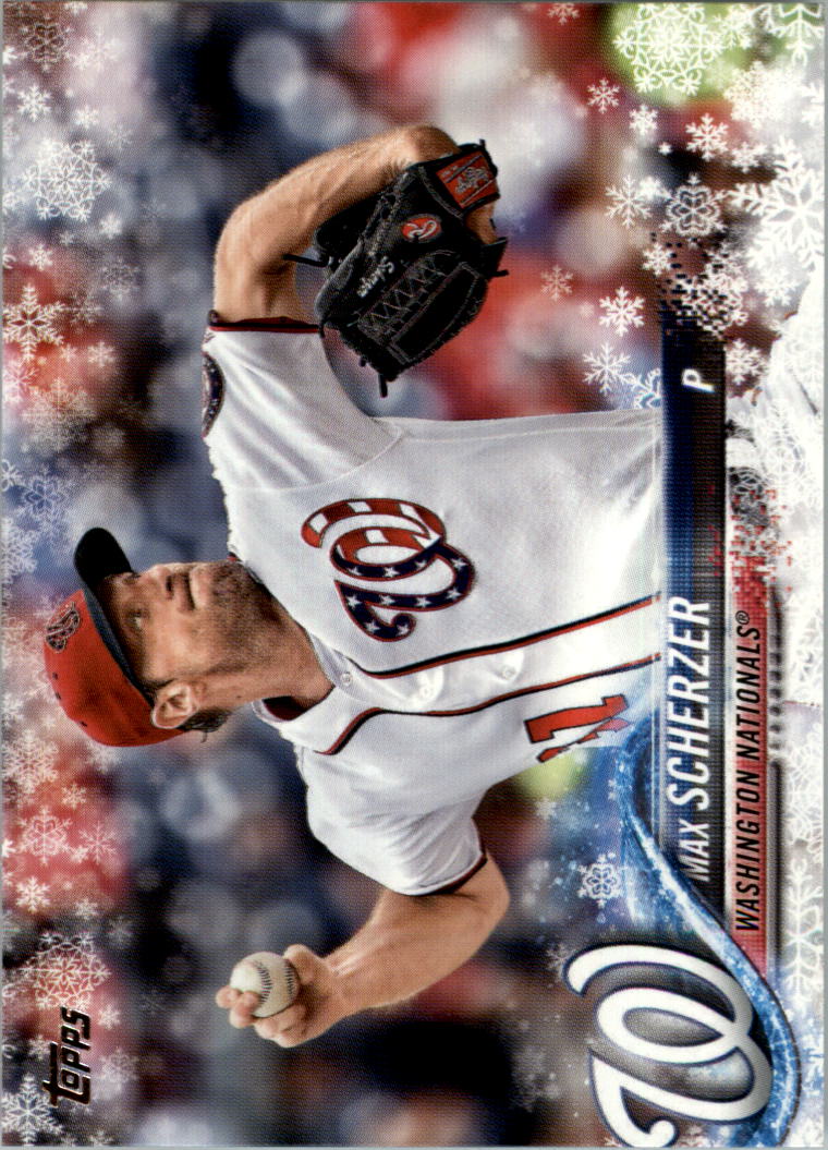 2018 Topps Walmart Holiday Snowflake Baseball Card Pick (Base)