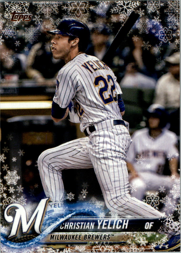 2018 Topps Walmart Holiday Snowflake Baseball Card Pick (Base)