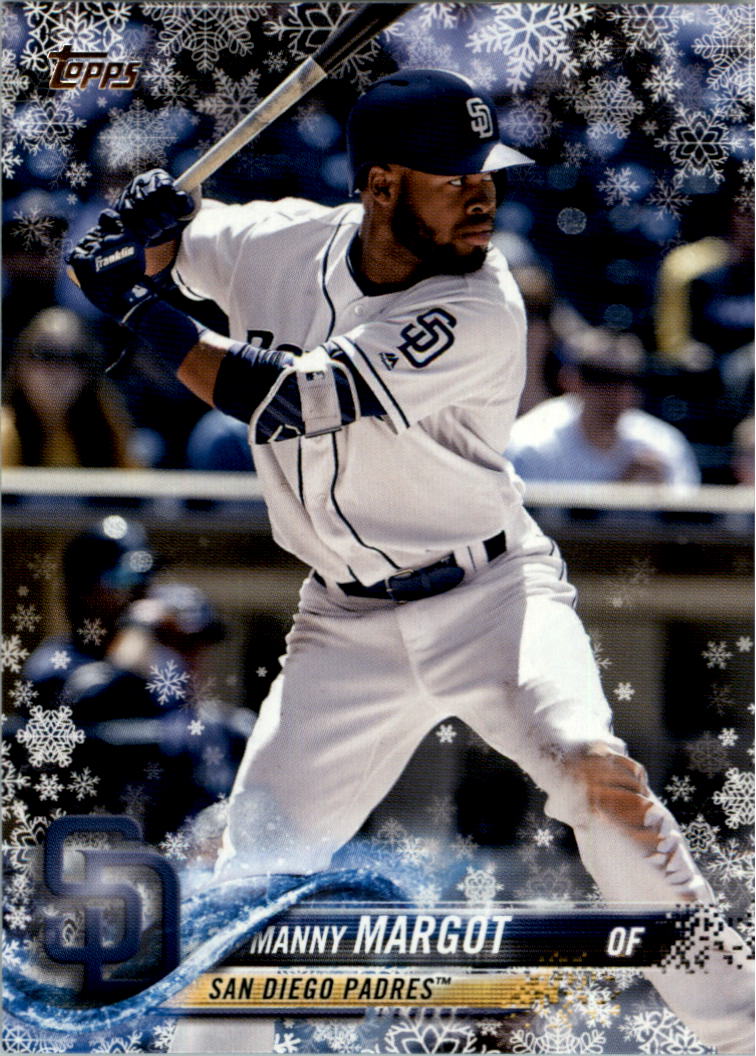 2018 Topps Walmart Holiday Snowflake #HMW52 Manny Margot