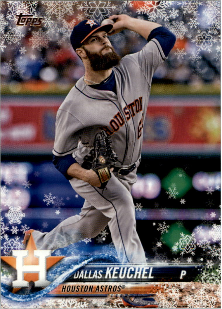 2018 Topps Walmart Holiday Snowflake Baseball Card Pick (Base)