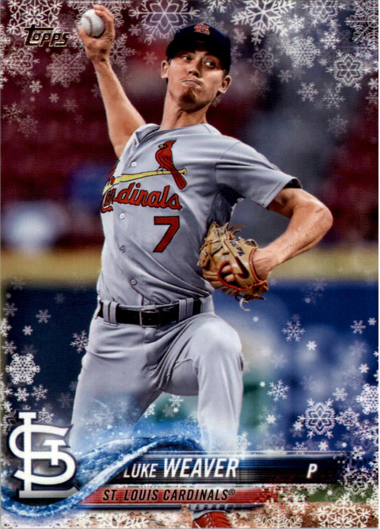 2018 Topps Walmart Holiday Snowflake Baseball Card Pick (Base)