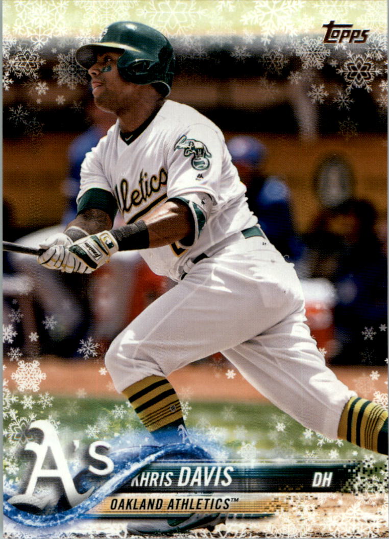 2018 Topps Walmart Holiday Snowflake Baseball Card Pick (Base)