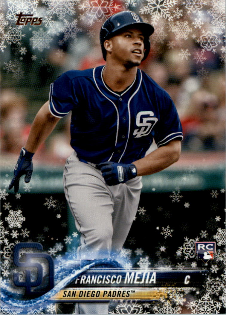 2018 Topps Walmart Holiday Snowflake Baseball Card Pick (Base)