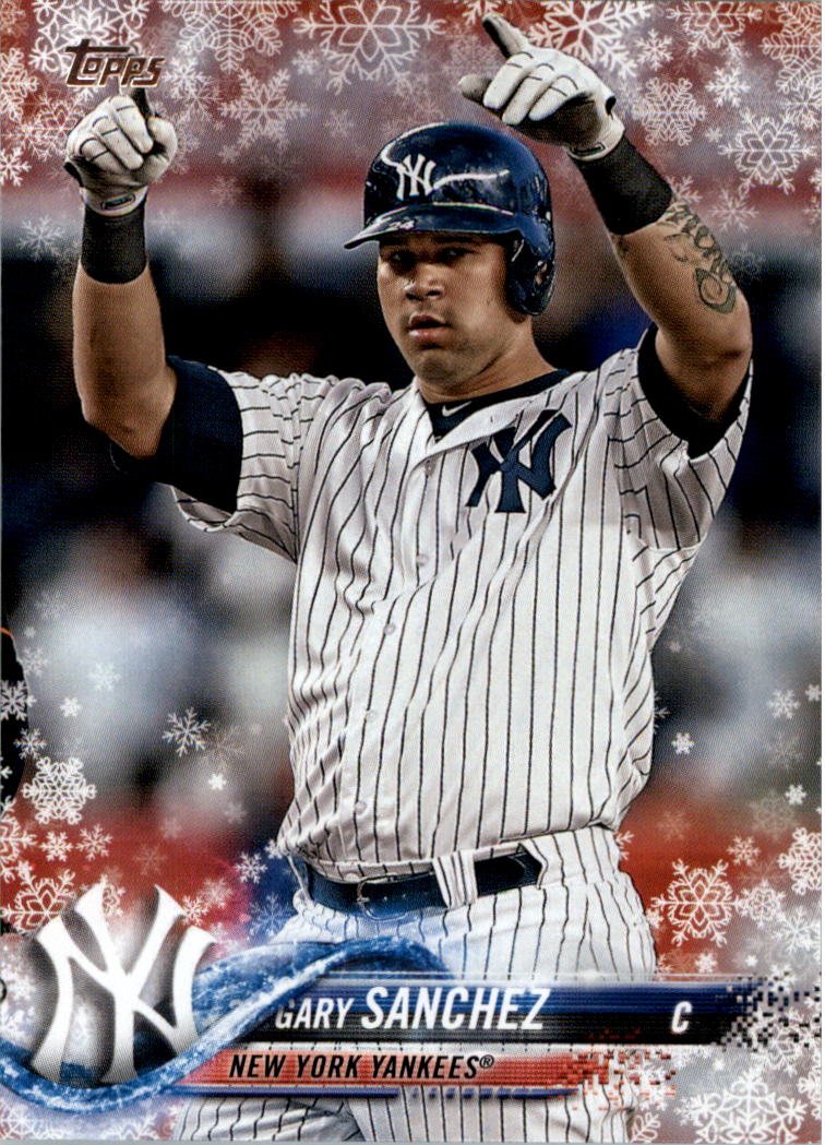 2018 Topps Walmart Holiday Snowflake Baseball Card Pick (Base)