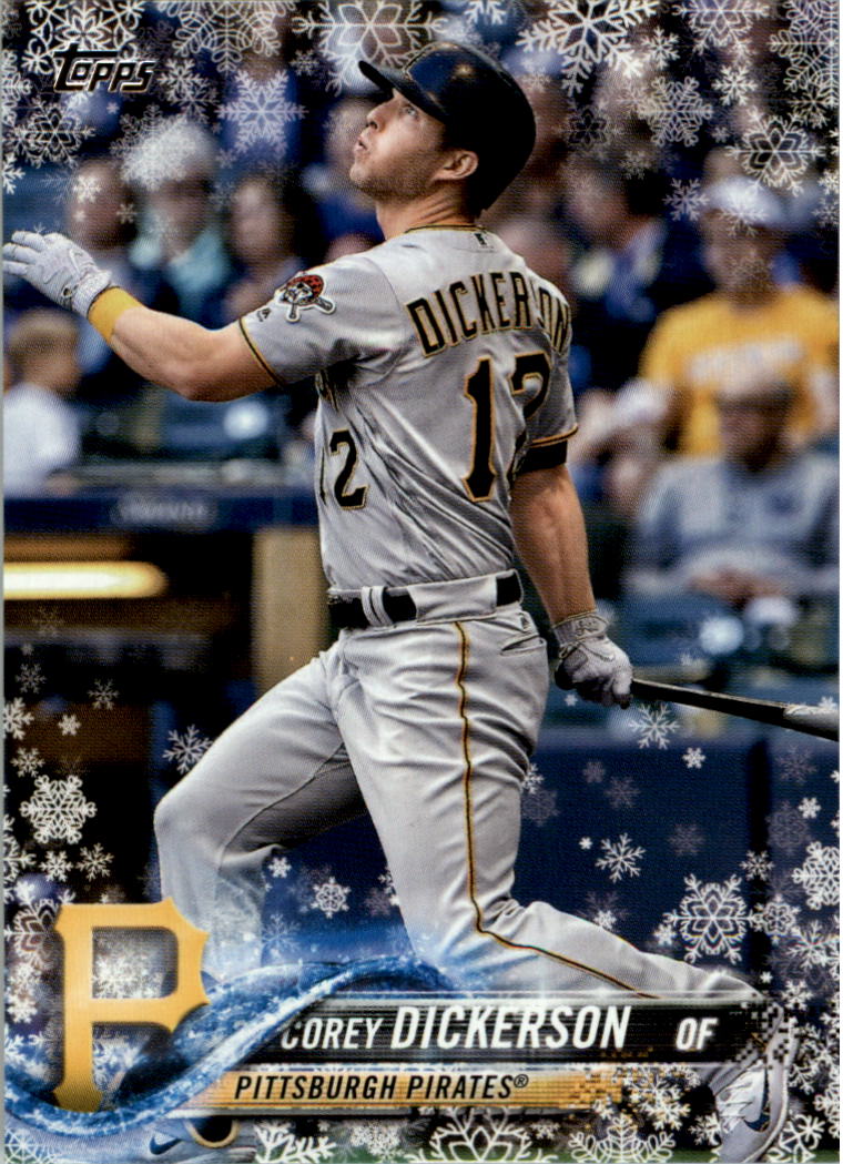 2018 Topps Walmart Holiday Snowflake Baseball Card Pick (Base)