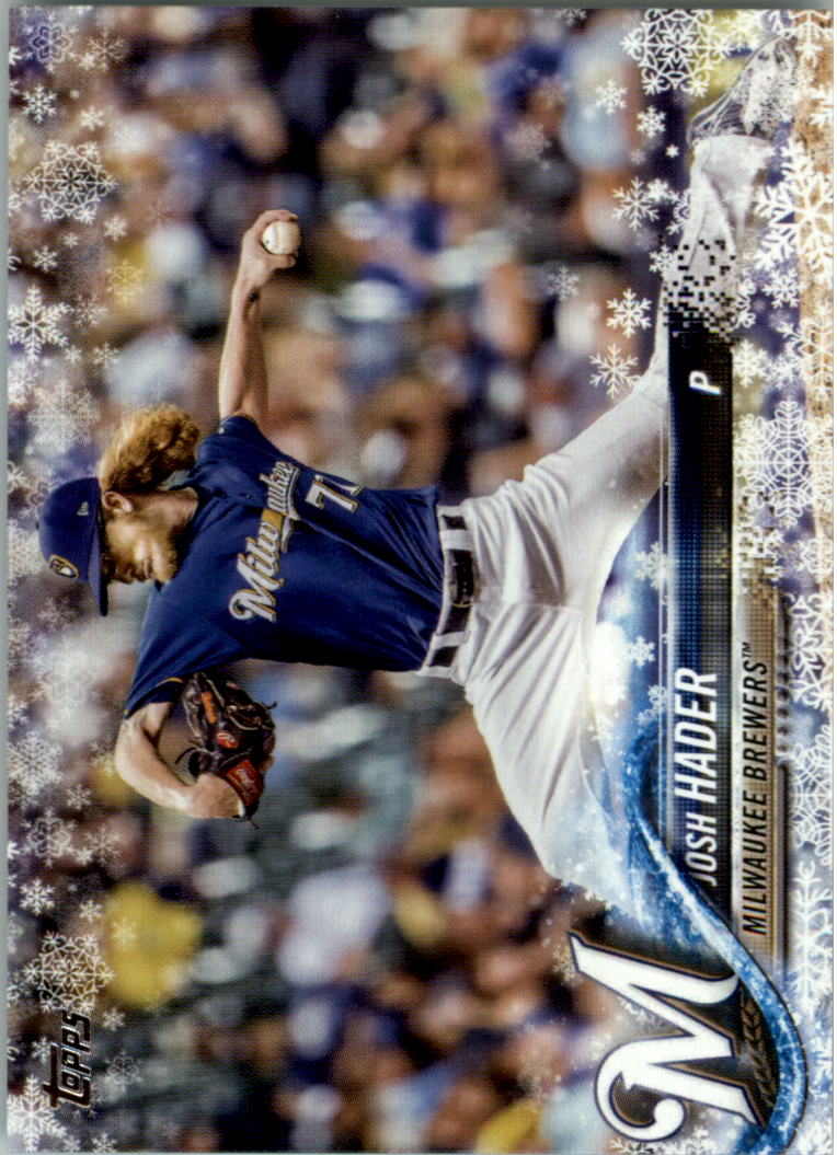 2018 Topps Walmart Holiday Snowflake Baseball Card Pick (Base)